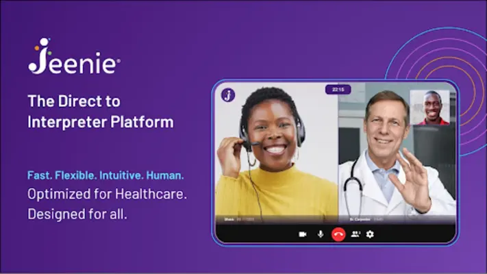 Jeenie 24/7 Live Interpreting android App screenshot 4